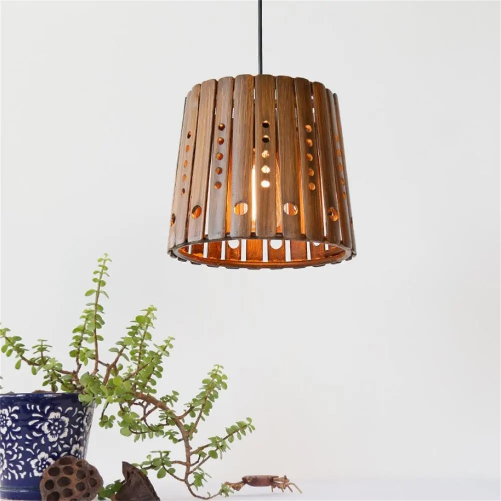 GAO LGDT Antique bamboo chandeliers, retro Zen chandeliers 26CM 100CM