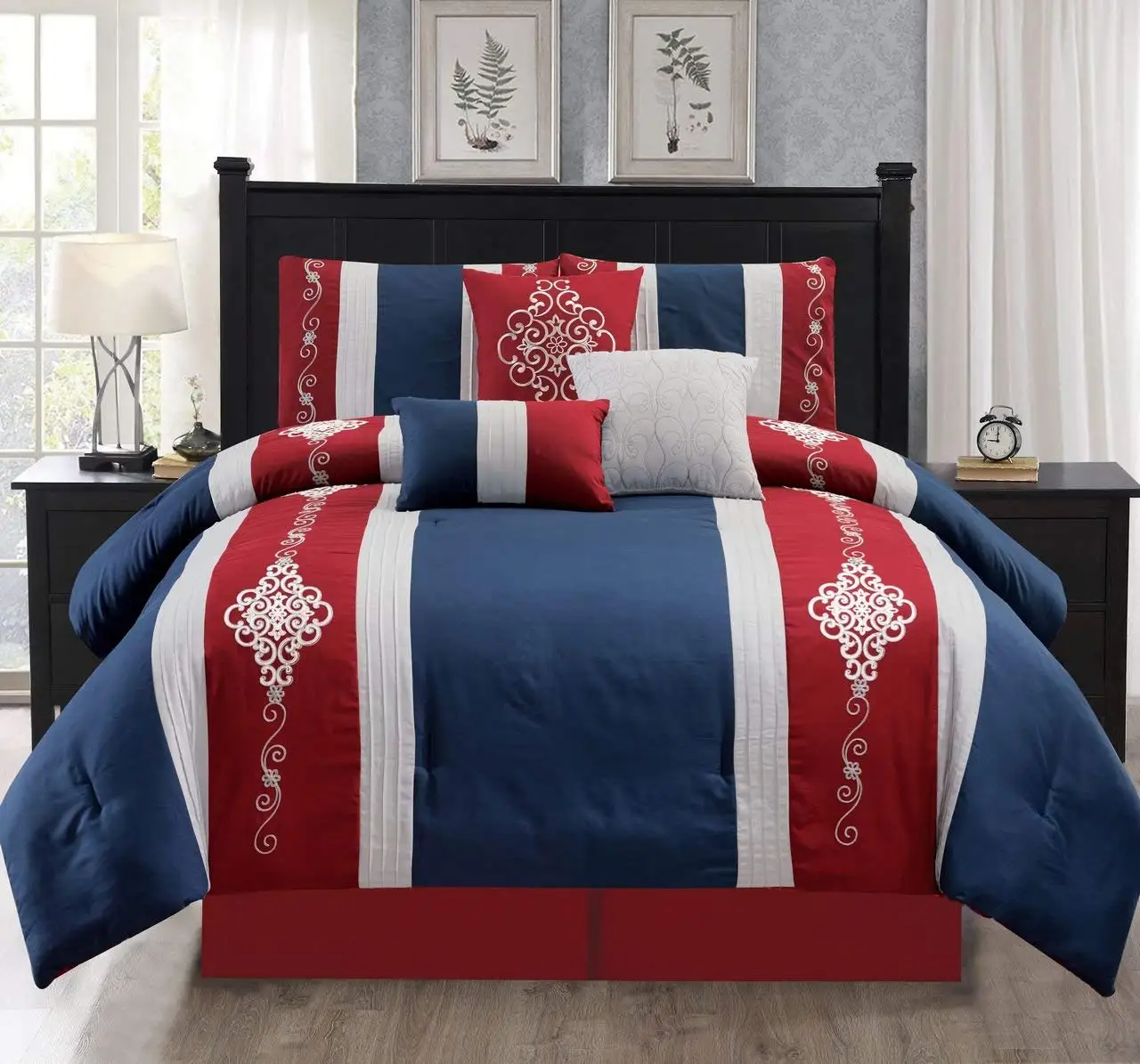 Cheap Burgundy Comforter Set King, find Burgundy Comforter Set King