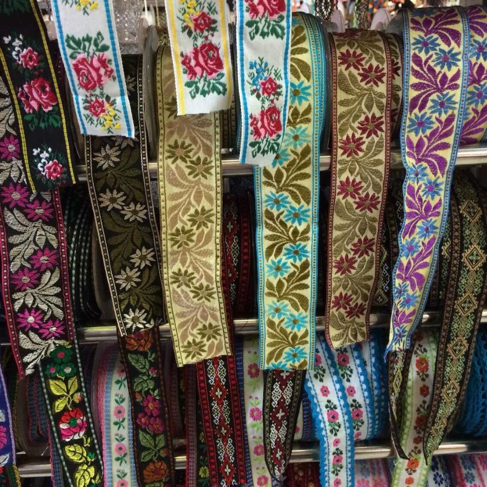 Garment Accessories Woven Embroidery bing For Ribbon Buy Factory