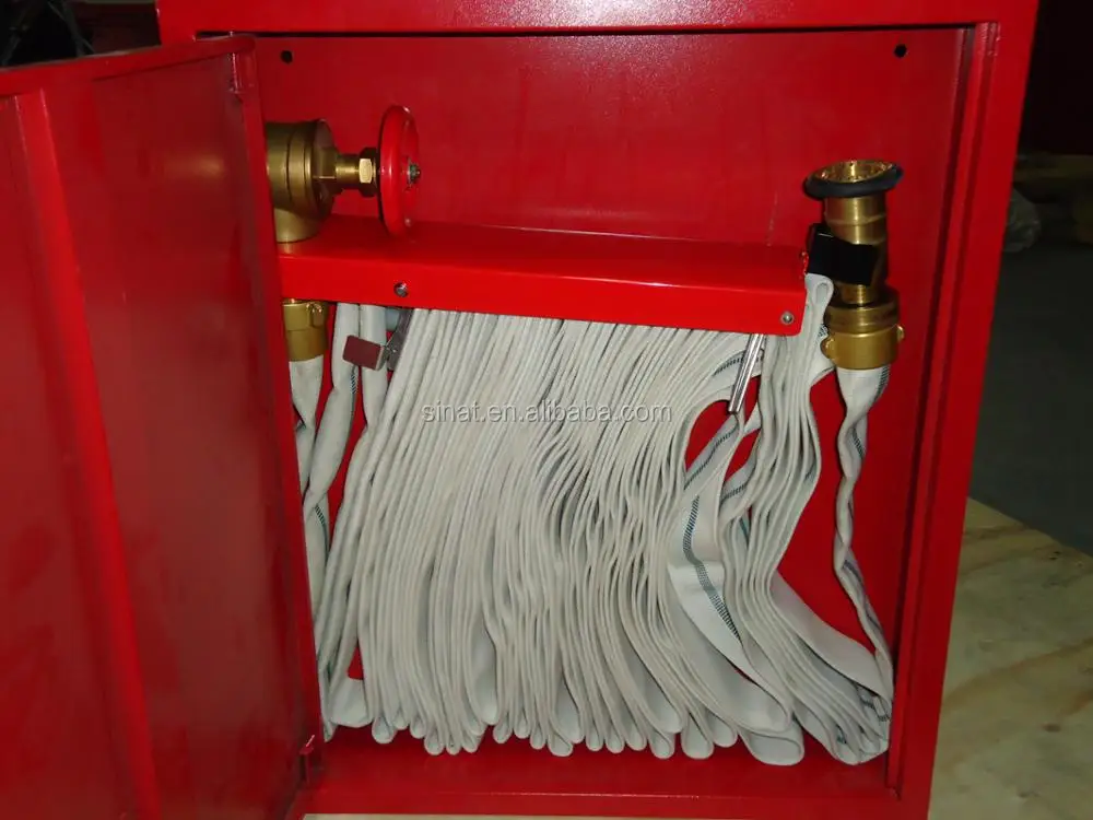 1.5" Fire Hose Cabinet With American Type Hose Reel Rack - Buy Fire