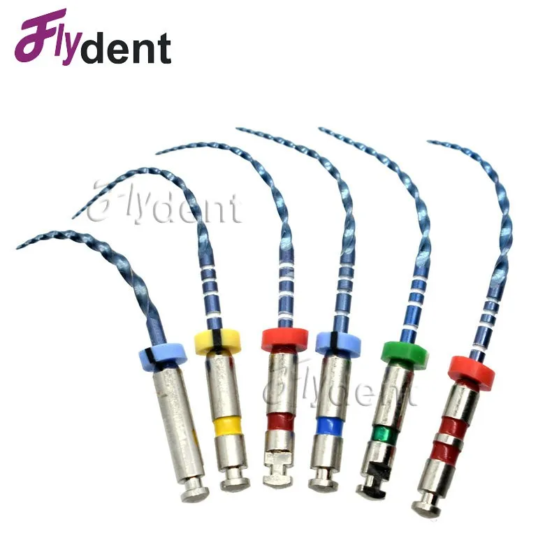 Dental Flexblue Files 04taper Rotary Files Niti Heat Activation
