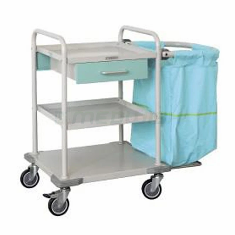 Agss017 Hospital Dressing Medical Folding Dirty Linen Trolley Buy