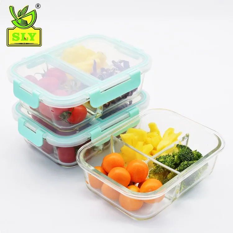 Glass Bento Lunch Box For Kids Pyrex Glass Food Container 1000ml Buy 3