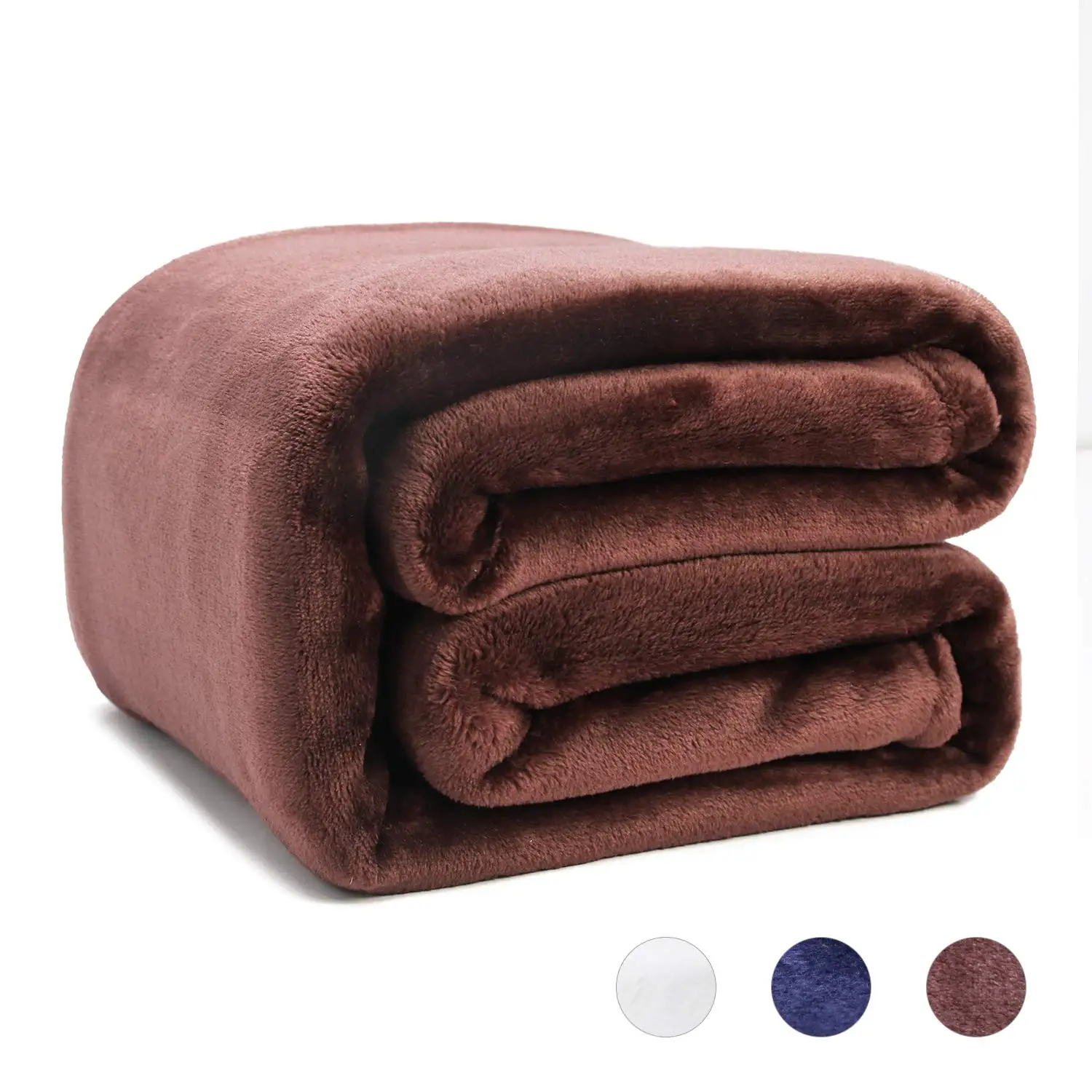 Longfine Soft Throw Blankets,Microfiber Bedding Blankets Winter Soft
