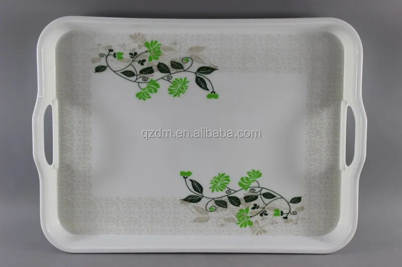 17.35inch Melamine serving tray 30% melamine tray