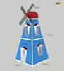 windmill luxury vacation prefab modular modern house building prefabricated villa
