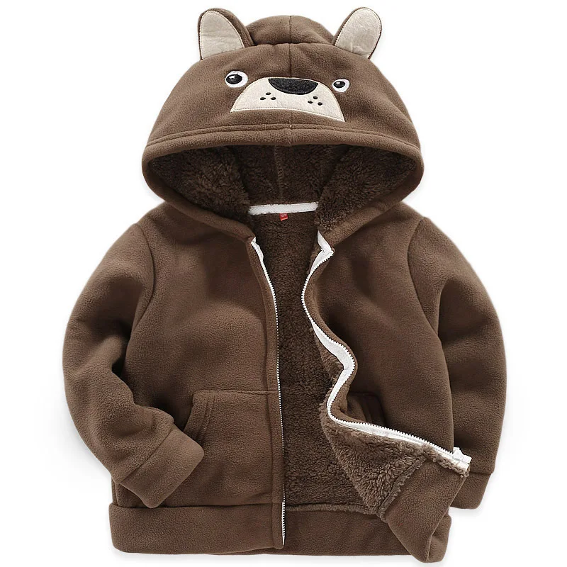 开襟外套男童大衣儿童保暖羊毛大衣 - buy kids polar fleece coat