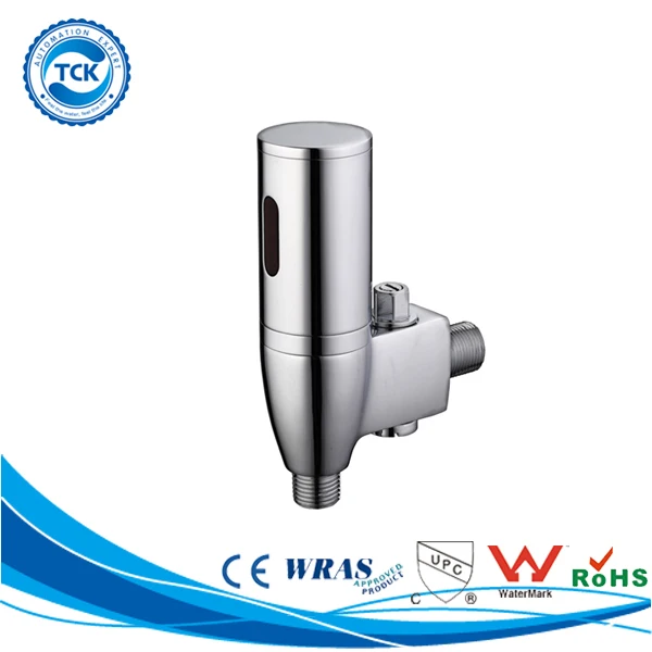 Concealed type stainless steel material Infrared sensor activated urinal with mechanical press button