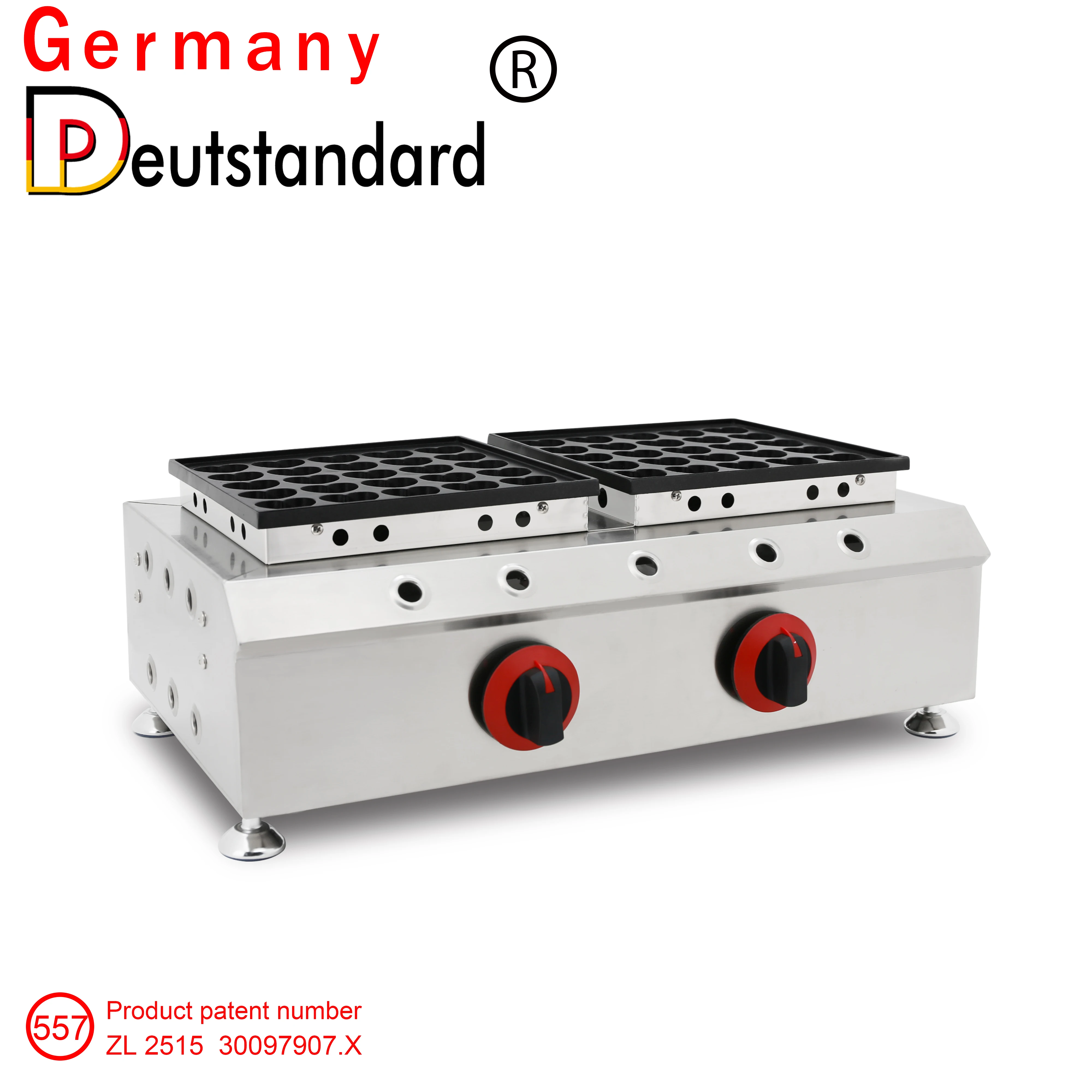 Hot Sale Gas Heart Shape Pancake Maker Pancake Maker Poffertjes Grill