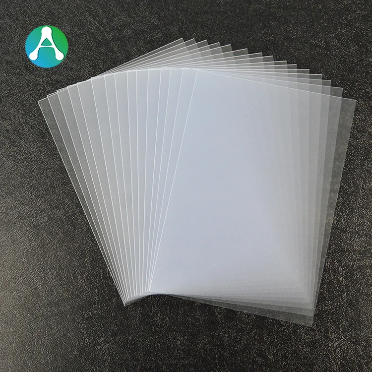 Clear Matt Pvc Thin Plastic Sheet For Printing Buy Clear Pvc Thin