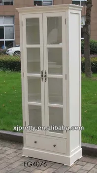 Antique White Cabinet With Gl Doors Sevenstonesinc High Quality Antique White Wooden Display Gl Door Cabinet