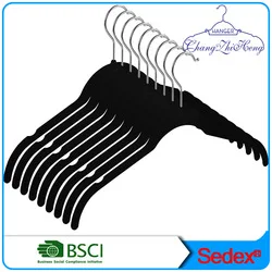non slip velvet hanger wholesale