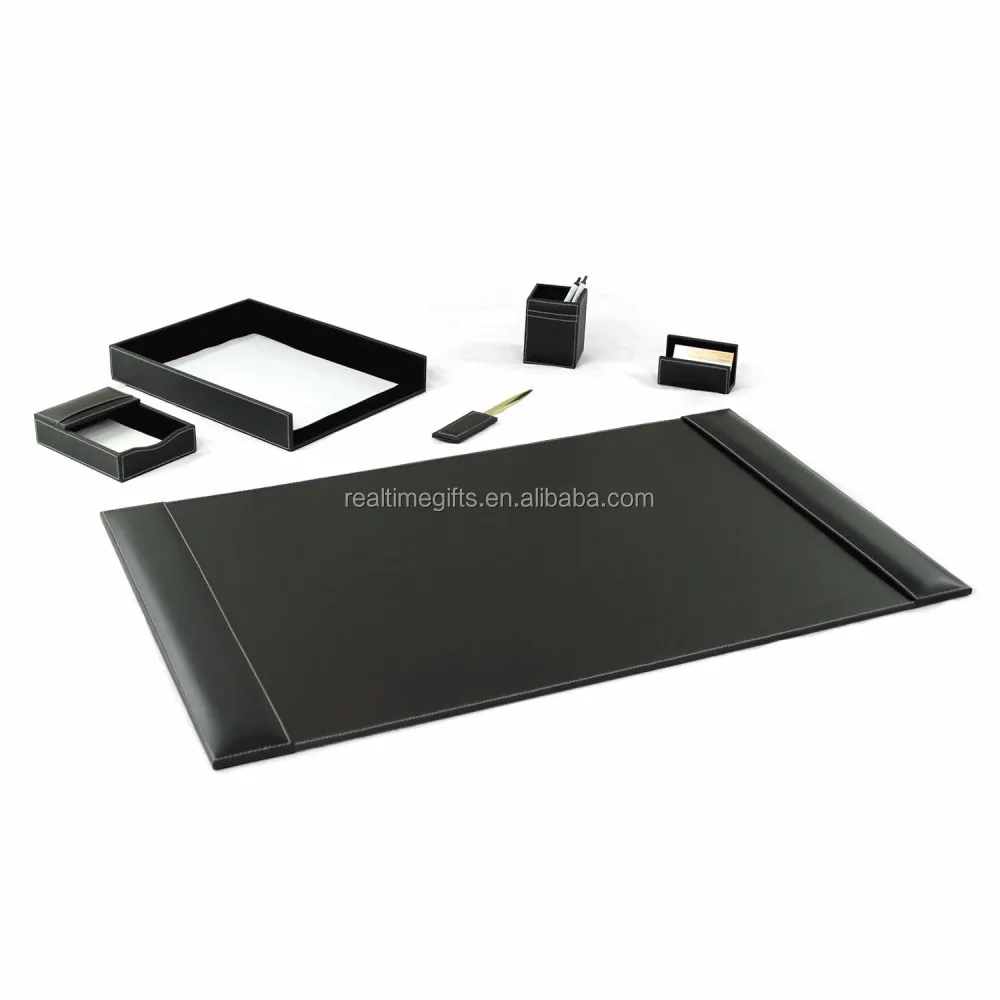 pu leather desk set.jpg