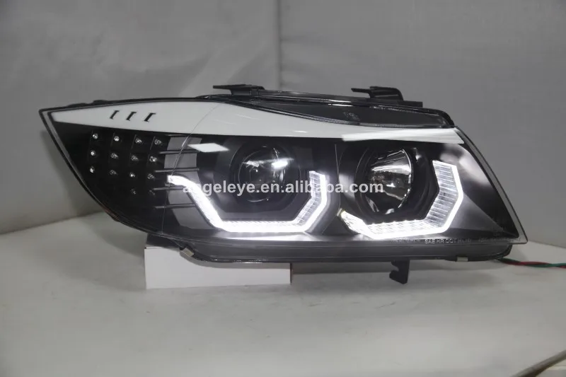 适合宝马e90 330i 3i 318i Led天使眼车头灯jyv2 Buy Head Lamp For Bmw Led Head Light E90 Angel Eyes E90 Product On Alibaba Com