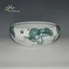 Chinese HAND PAINTED Ceramic Porcelain Fish Bowl Jar For Decoration