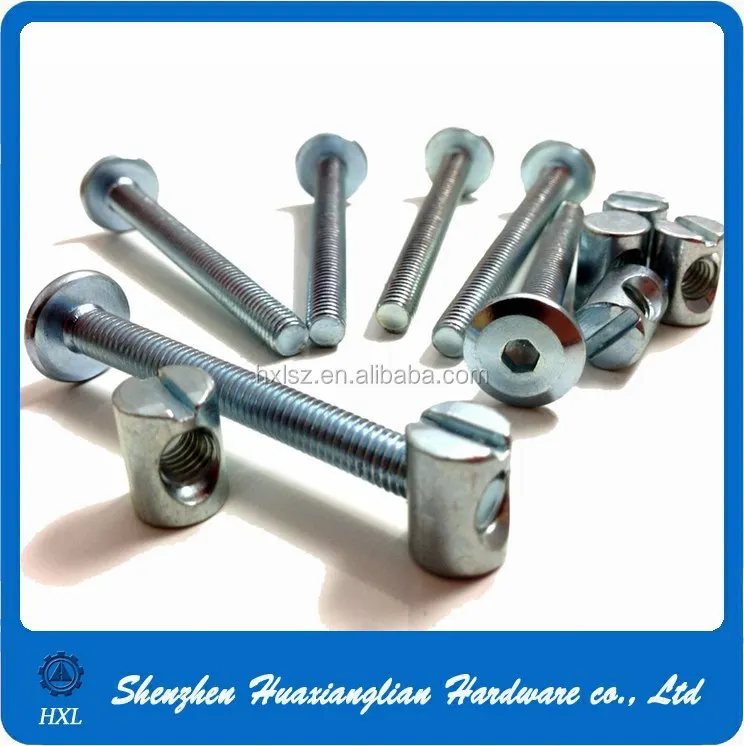 Hardware Fastener Fitting Metric Connecting Furniture Lock Bolt