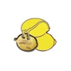 Factory Custom Offset Printing Lapel Pin Mango Hard Enamel Pin