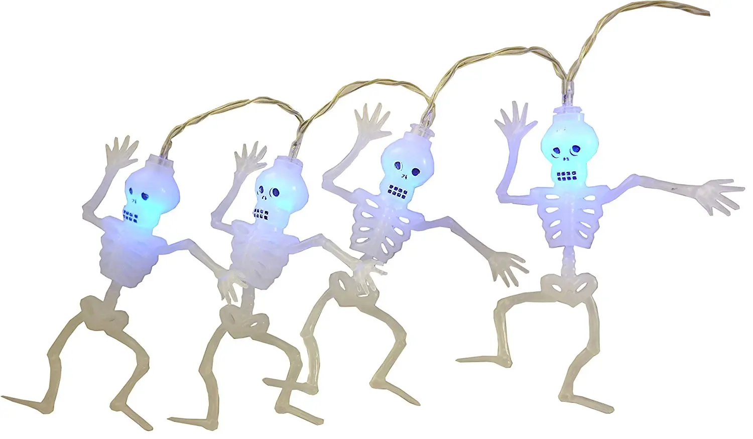 Christmas Concepts Halloween Decoration Lights Indoor Assorted Halloween Theme Designs Skeleton
