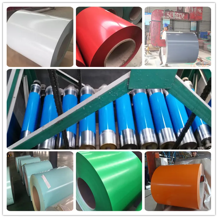 Color coated steel coil in china astm a792 high quality ppgi building metal