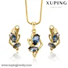 62998 new 2016 Latest Design Popular Frog Design Zircon Jewelry Set