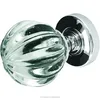 Wholesale Glass Yellow Door Knob