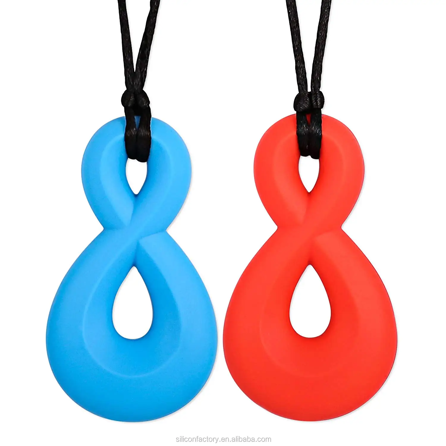 Silicone Sensory Chew Necklace for Boys & Girls Chewlery Kids ADHD Biting 