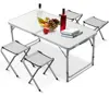 Tianye Aluminum Camping Portable Folding Camp Outdoor Indoor Garden Beach Sports Picnic Fold Up Desk Table