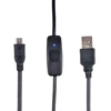 Improved version Raspberry Pi Power Charging Cable With ON/OFF Switch and LED indicator