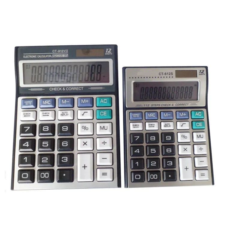 Double Power Supply Office Desktop Calculator Buy Desktop Calculator