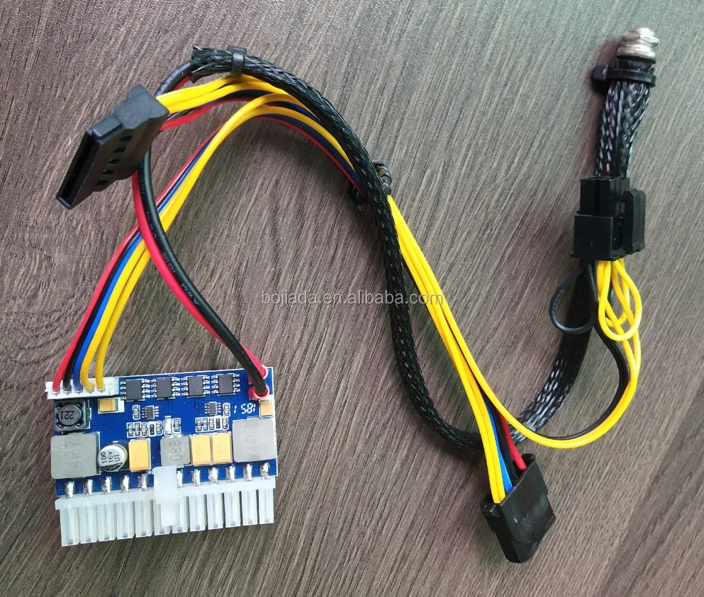 200w Dc 19v Atx 24pin Pico Power Supply Psu Module Direct Plug For Mini ...