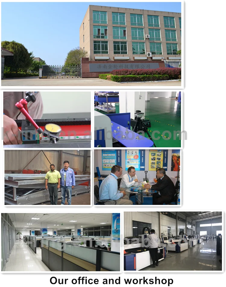 newly laser cutting machine cutting steel