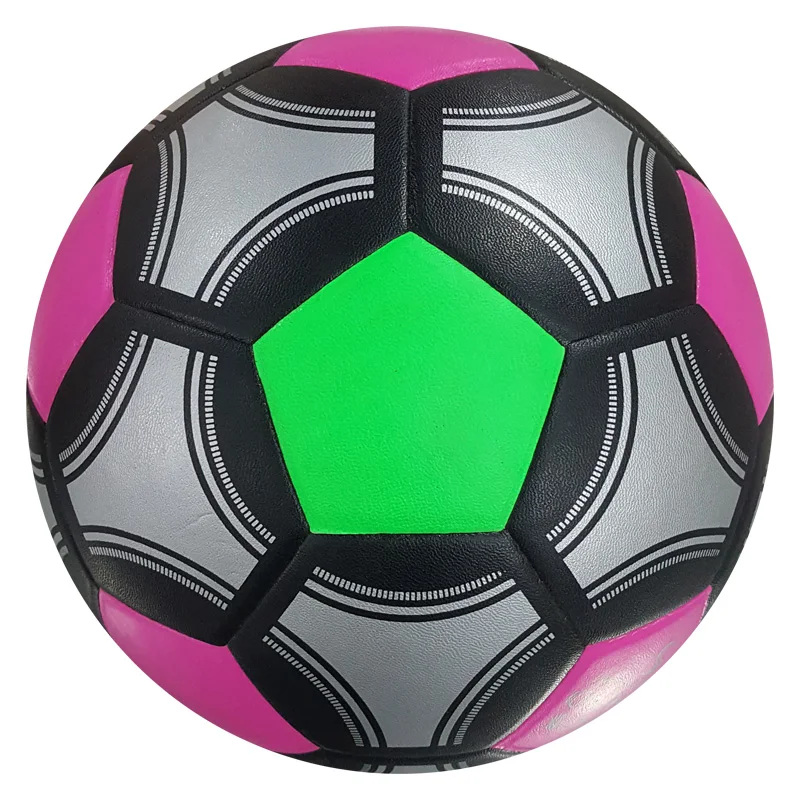 Newest Mixed Color Top Quality Cheap Pvc Soccer Ball Size 5 Laminated