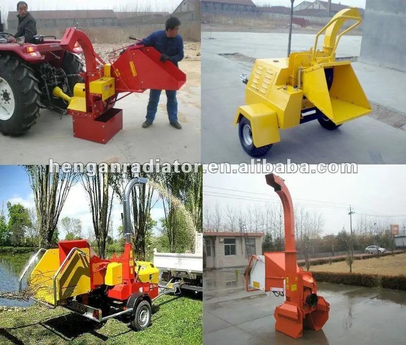 40-85hp tractor pto driven wood chipper for sales