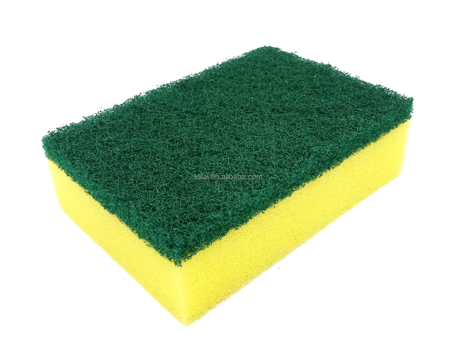 Wholesale Custom Rectangle Scourer Sponge Bulk Household Kitchen