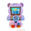 mini speed up electronic race game machine bear driver fast racing car gashapon game machine