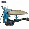 Dished end flanging machine for tank