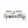 Wooden Office Table Partition Desk Multi-seat Studio Workstation Dividers Table Design