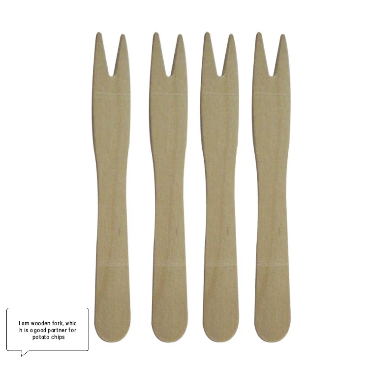85mm Disposable Wooden Fork,Wooden Forks Bulk,Wooden Cutlery Uk Buy