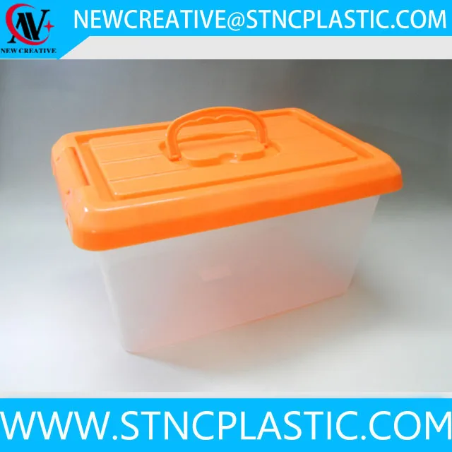 small clear plastic storage containers