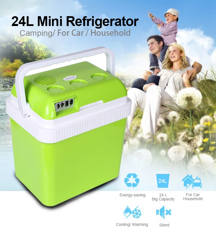 The new model for 24L12V-230V popular cooler and warmer camping outdoor cooler box