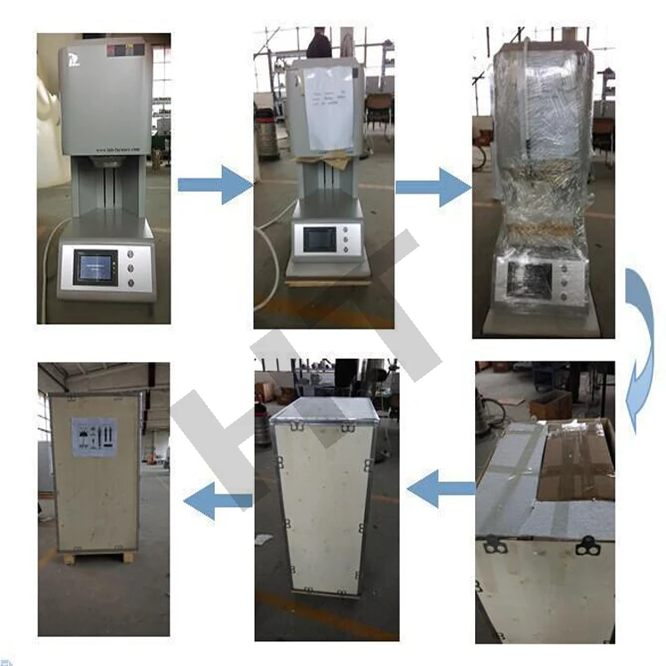 Ht 1700c Dental Porcelain Furnace Sintering Furnace Lab Furnace With