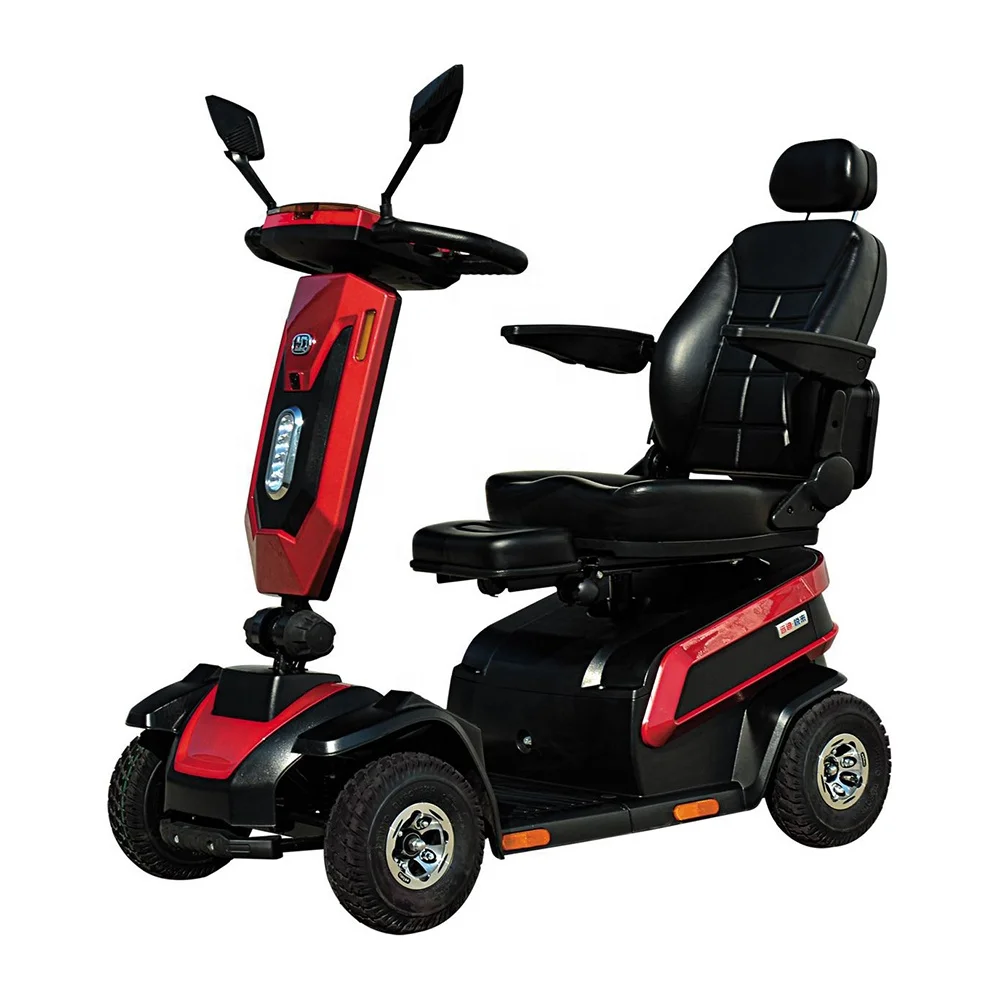 Fashion Old People Four Wheel Passenger Elderly Mobility Adult Electric