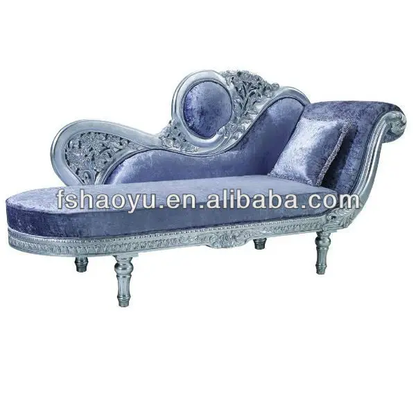 Luxury Antique Chaise Lounge Sofa Purple Longe Luxury Antique Chaise Lounge Sofa