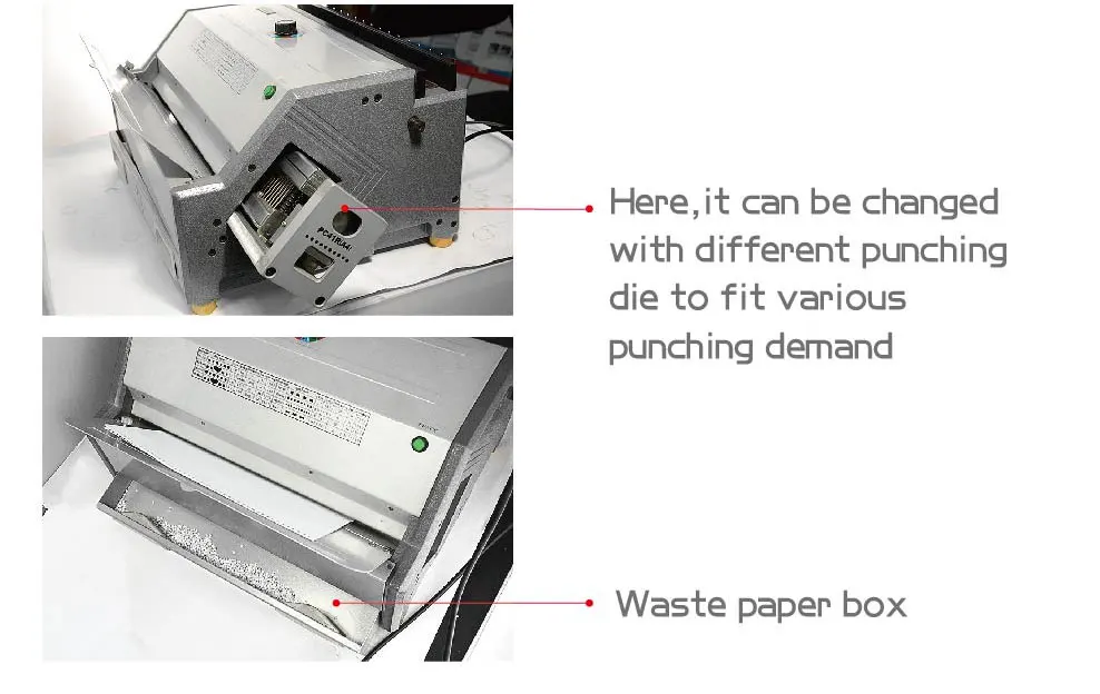 8988a3 Multifunctional Electric Plastic Binding Comb/pvc Spiral Coil