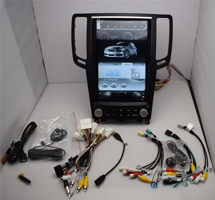 KiriNavi Vertical Screen Tesla Style android 7.1 12.1" Car Stereo For