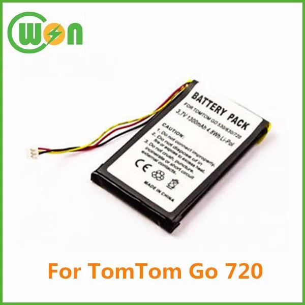 CSTM730SL Go 530 Go 520 1300mAh, 3.7V, Lithium -Ion - Also Replaces Go 730 Go 930 Go 930T Go 630 1697461 TomTom Go 720 Battery with Tools CS-TM730SL Go 730T Replacement for TomTom GPS Batteries Go 530 Live
