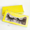 Bright Yellow Papercard lash packaging with lowest price