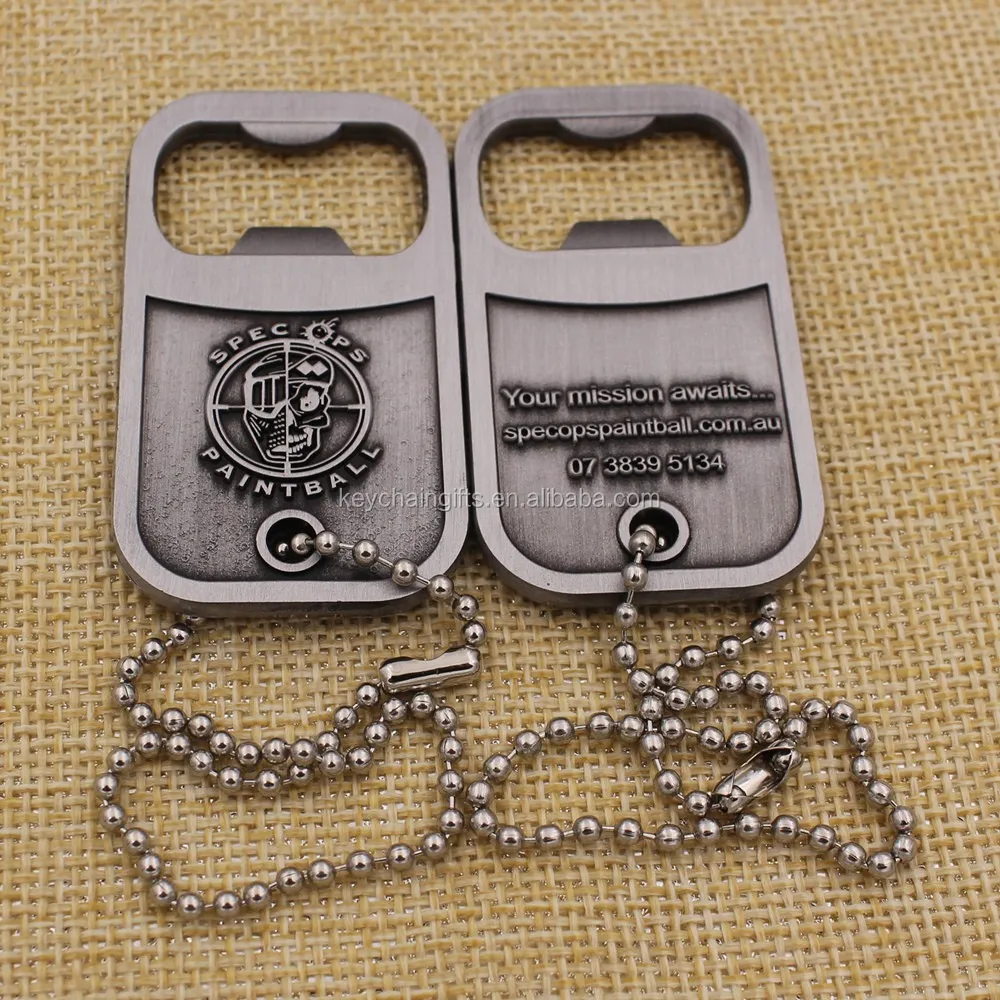 Bottle & Can Opener Dog Tag