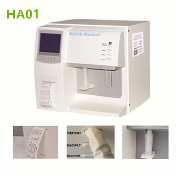 Semi automatic hematology analyzer HA01-2