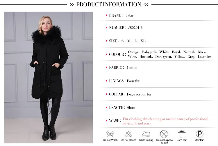 New Brands Winter Black Faux Fur Coat For Women With Fur Inside - Buy